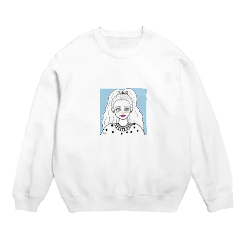 カラフルガール Crew Neck Sweatshirt