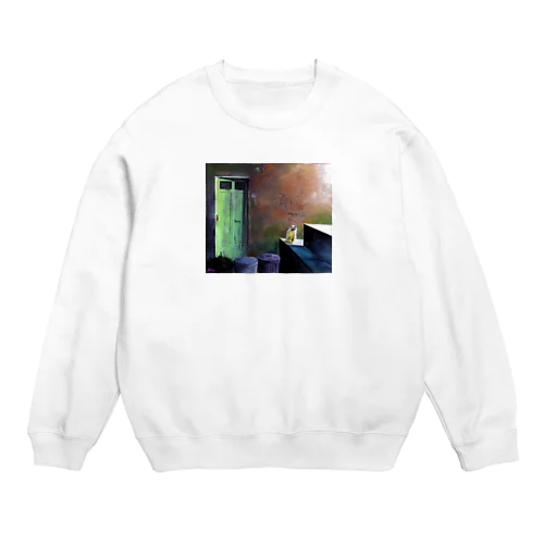 陽なたぼっこ Crew Neck Sweatshirt