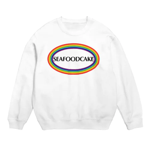 レインボーパレードシーフードケーキ Crew Neck Sweatshirt