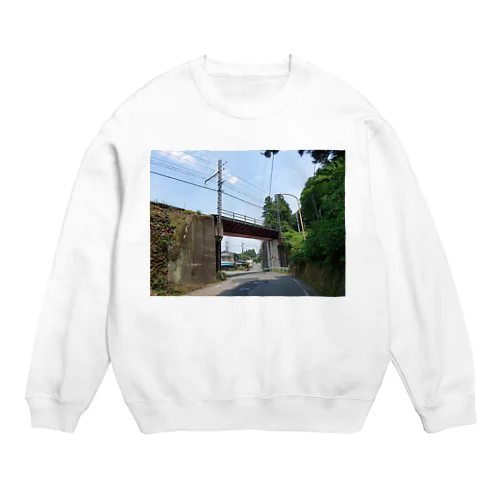 夏休みの帰り道 Crew Neck Sweatshirt