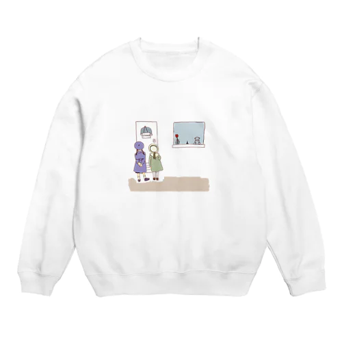 カフェの閉店 Crew Neck Sweatshirt