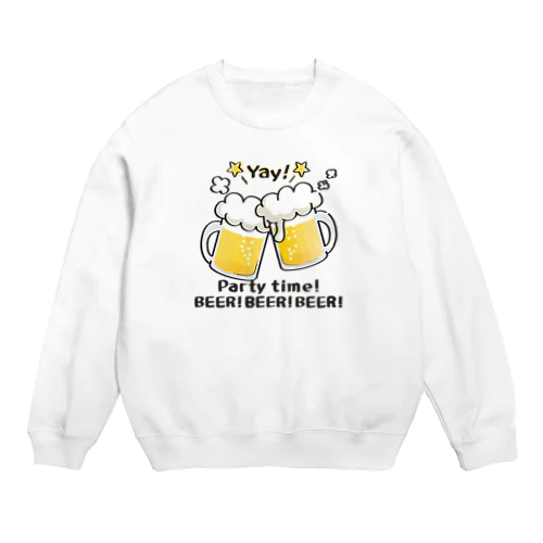 BEER!BEER!BEER! A Crew Neck Sweatshirt