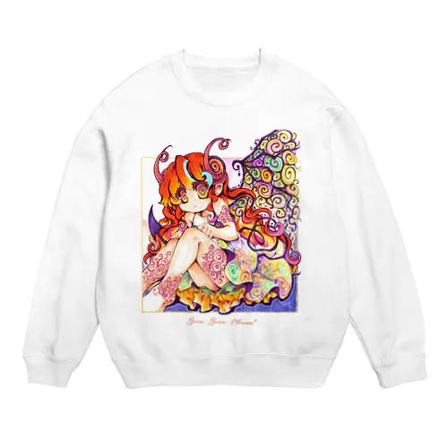 Guru Guru Akuma* - C Crew Neck Sweatshirt