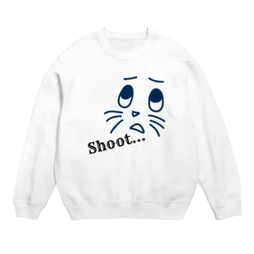 携帯電話5分使えません。 Crew Neck Sweatshirt