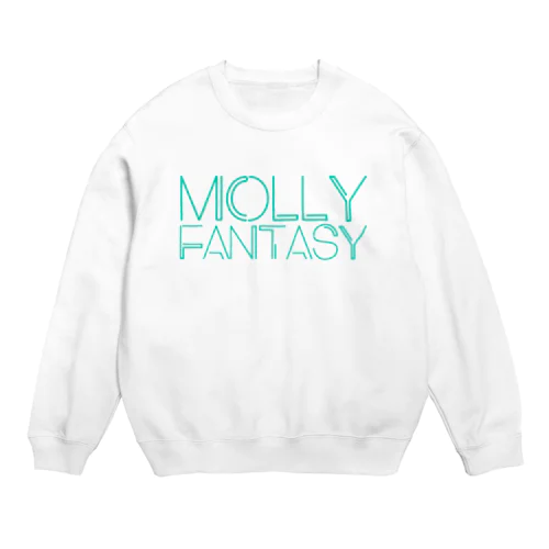 もりふぁんロゴ Crew Neck Sweatshirt