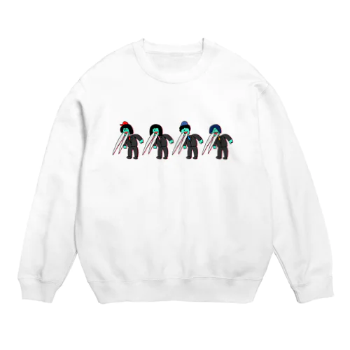 恐怖のドラキュラ Crew Neck Sweatshirt