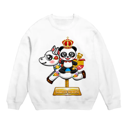 プリンスパンダくん Crew Neck Sweatshirt