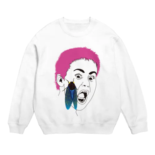 せみこわい Crew Neck Sweatshirt