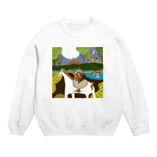 僕等の白夜 Crew Neck Sweatshirt