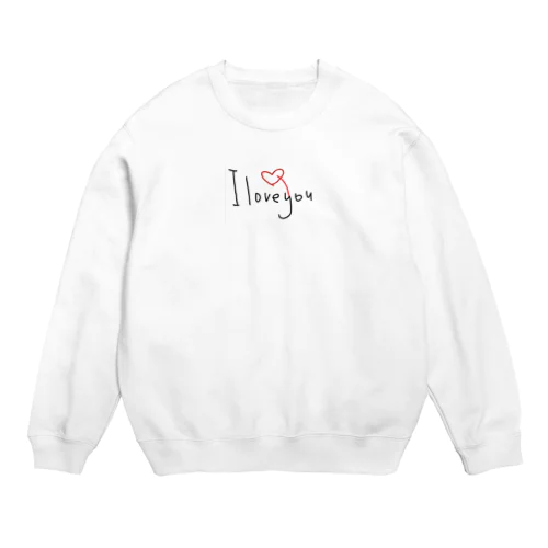 あいらぶゆう👄 Crew Neck Sweatshirt