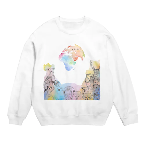 Save our PLANET　水彩 Crew Neck Sweatshirt