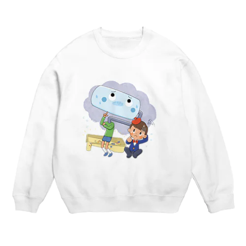 こまったな！　ローラーくんとゆうやくん Crew Neck Sweatshirt