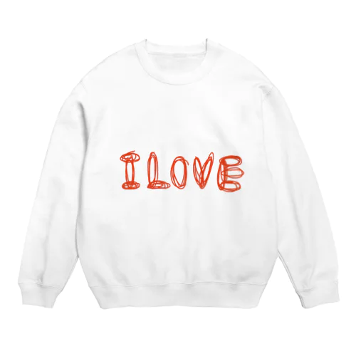 自分を大事にしてください♪ Crew Neck Sweatshirt