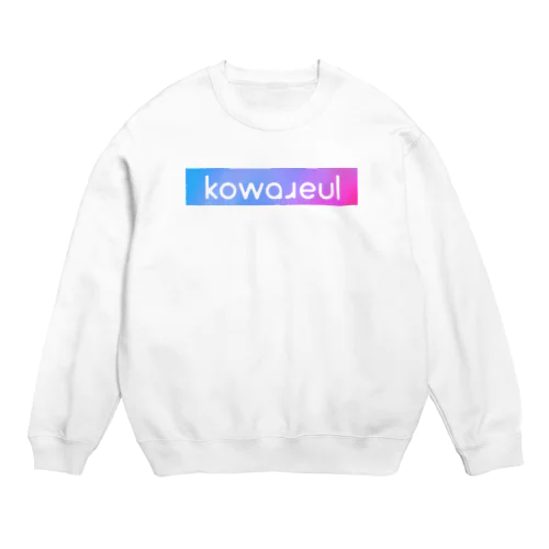 BoxLogo ゆめかわkowareul Crew Neck Sweatshirt