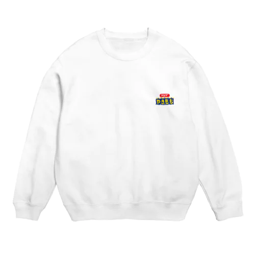 ヤングやきもち ロゴワンポイント Crew Neck Sweatshirt