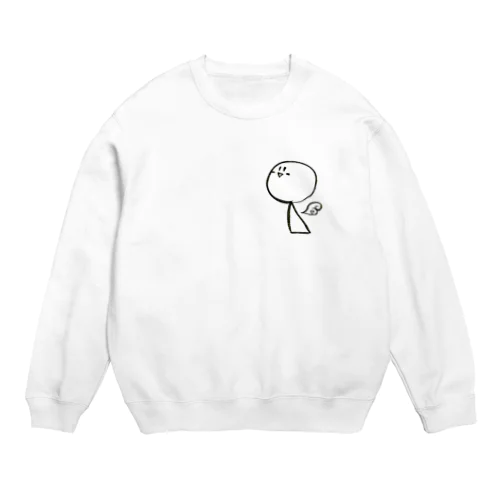 天使「んえっ？」 Crew Neck Sweatshirt