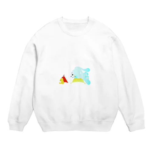 タレ耳ウサギ🐰のgigi君 Crew Neck Sweatshirt