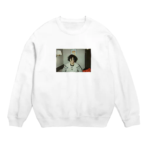 今ではゴミ扱いなお父さん Crew Neck Sweatshirt