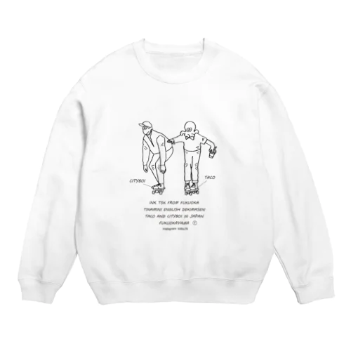 fukuokayama Crew Neck Sweatshirt