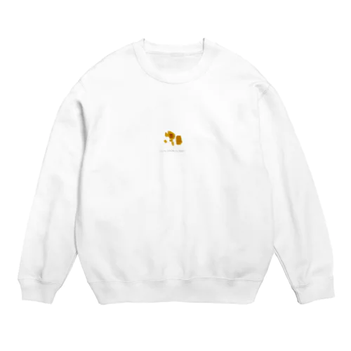 カレーうどんのしみ Crew Neck Sweatshirt