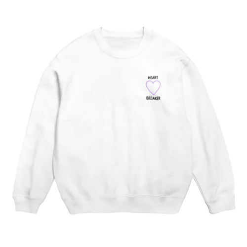 HEART💜BREAKER Crew Neck Sweatshirt