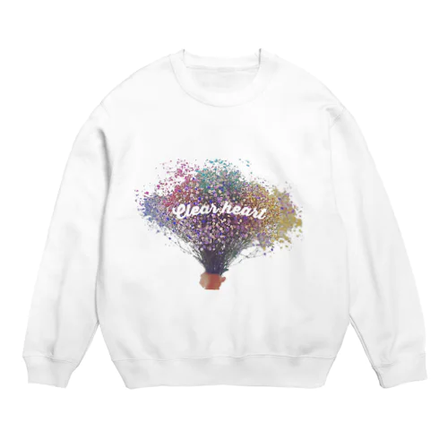 カスミ草 Crew Neck Sweatshirt