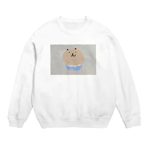 爽やかくまちゃん Crew Neck Sweatshirt