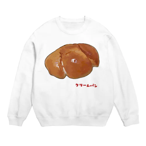 クリームパン Crew Neck Sweatshirt