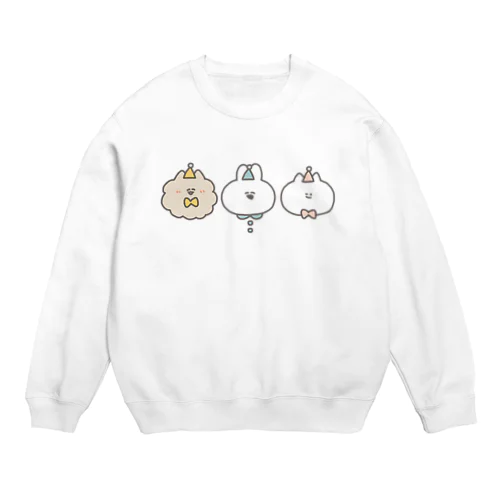 カーニバルうさちゃん Crew Neck Sweatshirt