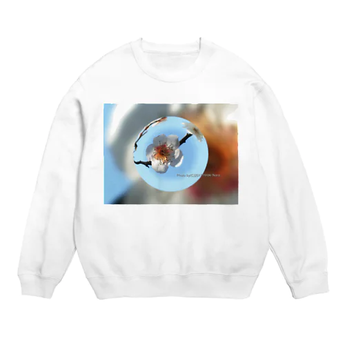 光景　sight736　梅 花 FLOWERS　　宙玉（そらたま） Crew Neck Sweatshirt