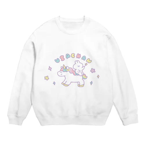 ゆめかわうさちゃん Crew Neck Sweatshirt