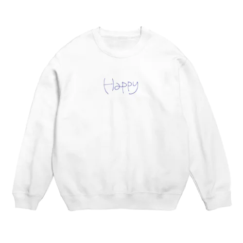 Happy Crew Neck Sweatshirt