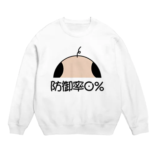 防御率０% Crew Neck Sweatshirt