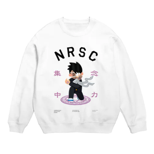 【念力集中】_001 Crew Neck Sweatshirt