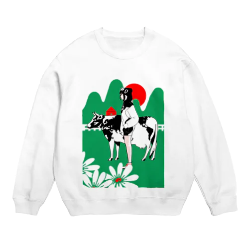 世界の夜明け Crew Neck Sweatshirt