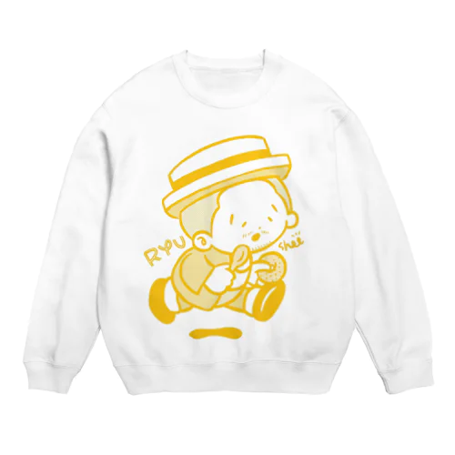 ゆるりゅう Crew Neck Sweatshirt