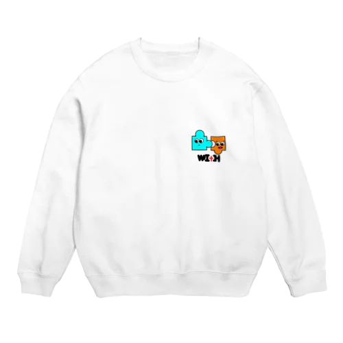 WITHオリジナル Crew Neck Sweatshirt