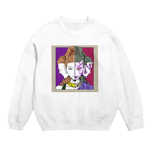 阿修羅・正邪 Crew Neck Sweatshirt