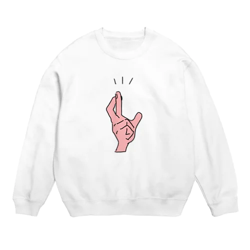 フィンガークロス Crew Neck Sweatshirt