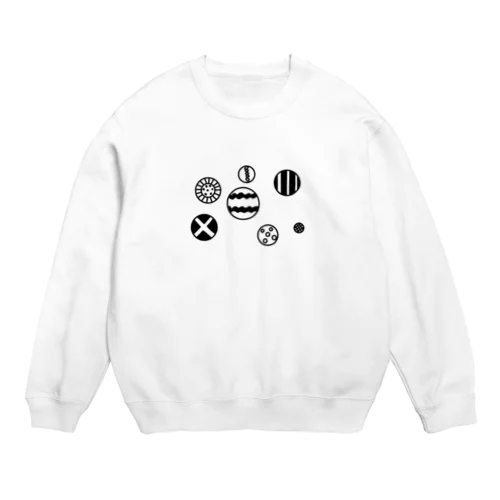 男女兼用シンプルでかわいいデザイン Crew Neck Sweatshirt