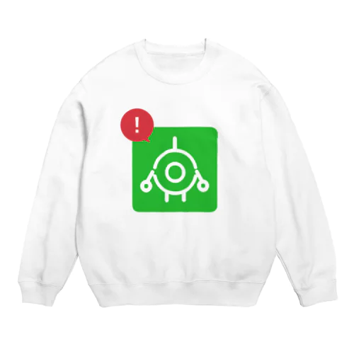 ミスメロンの『！』 Crew Neck Sweatshirt