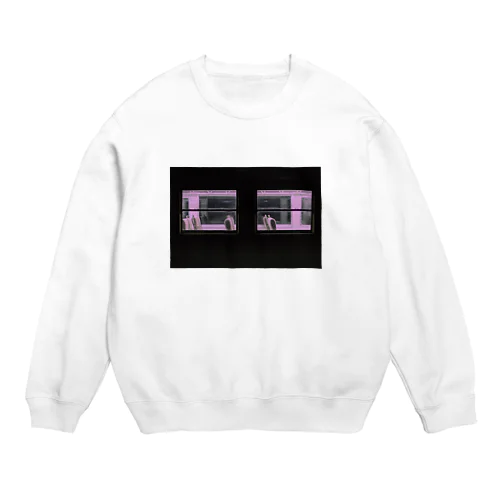 pink mirage train Crew Neck Sweatshirt