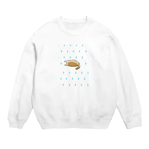 雨のなつお Crew Neck Sweatshirt