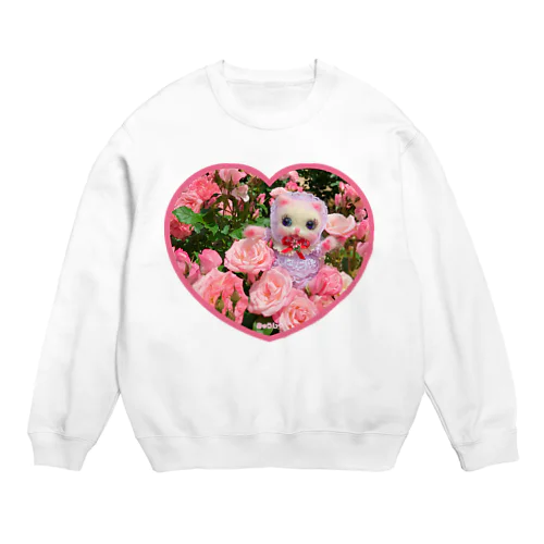 薔薇とベリー❤️ Crew Neck Sweatshirt