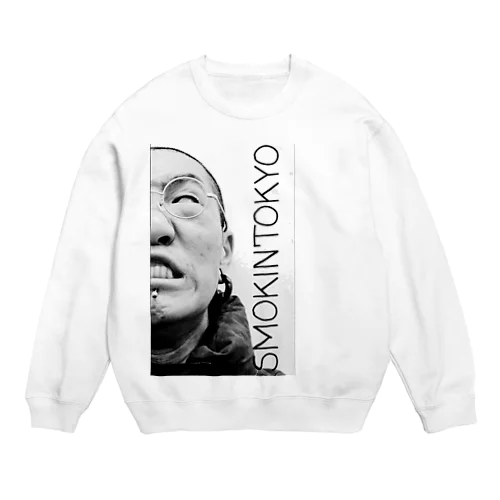 俺の顔1 Crew Neck Sweatshirt