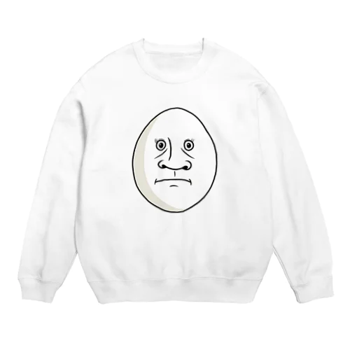 かわいいタマゴ Crew Neck Sweatshirt