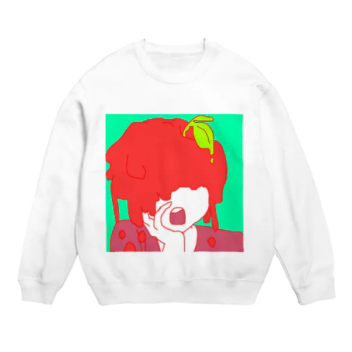 あえんりんご Crew Neck Sweatshirt