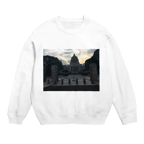 The 国会議事堂 Crew Neck Sweatshirt