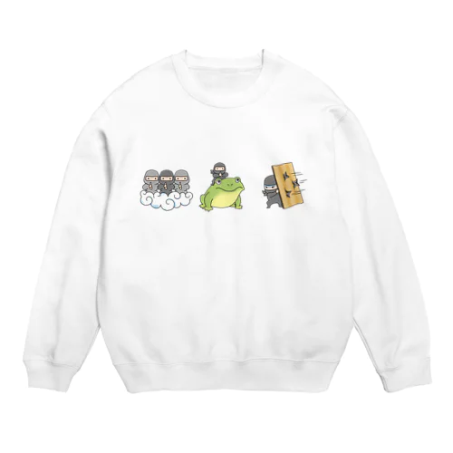 忍者三態 Crew Neck Sweatshirt