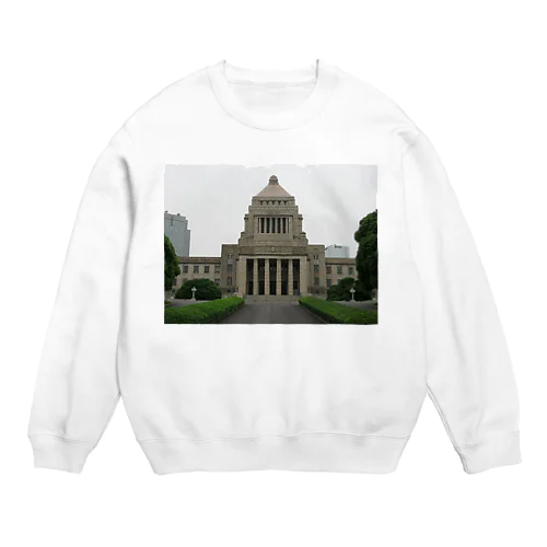 国会議事堂 Crew Neck Sweatshirt